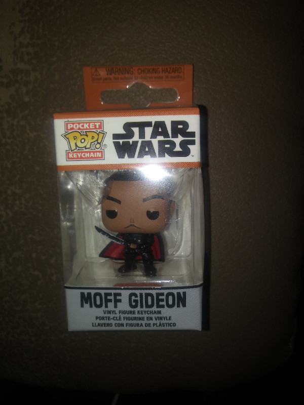 Moff Gideon Funko Pop Keychain in Toys & Games in Belleville - Image 2