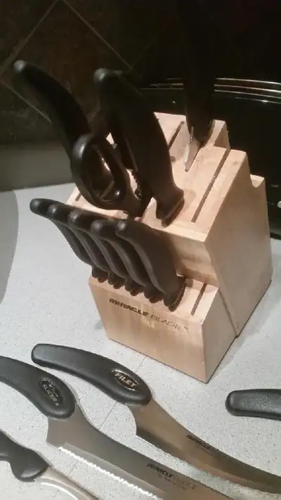 Miracle Blade 3 Complete 16-piece Kitchen Knife Set, View more