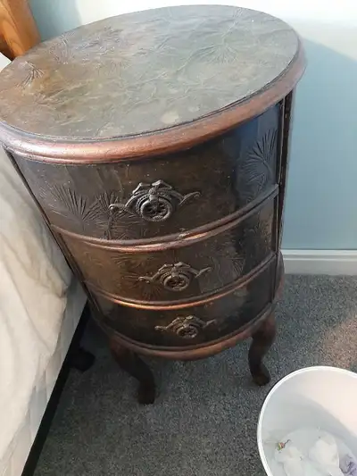 Antique End Table, View more