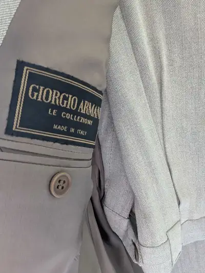 Men's suit Giorgio Armani, View more