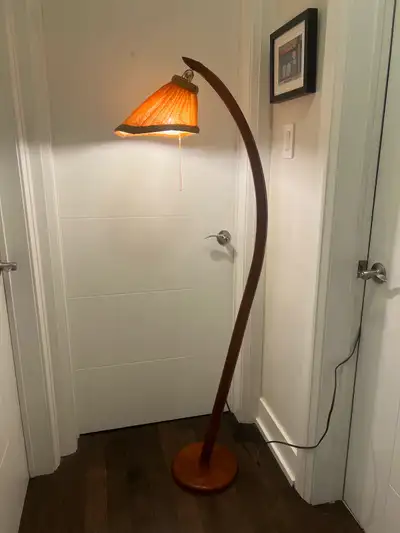 MCM Teak Floor Lamp , View more