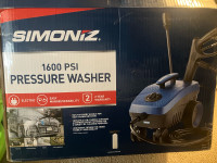 Pressure washer 1600 psi 