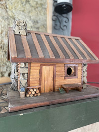 Hand crafted bird houses 