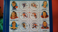 2000 50th NHL All-Star Game CANADA POST 6 STAMP FOLDER