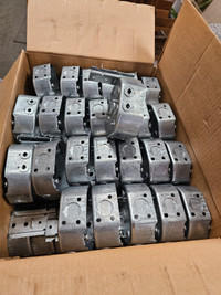 Octagon Electrical Boxes - 12 pieces