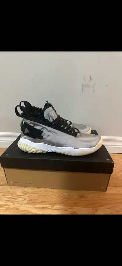 Jordan proto react silver size 10.5 Asking $120
