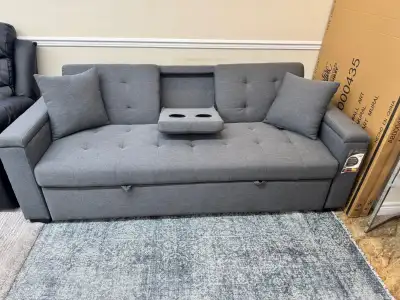 New Comfort Sleeper Sofa With Smart Storage Floor Model  Sale, View more