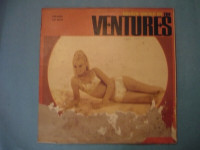 2 - THE VENTURES 33 1/3 R.P.M. VINYL ALBUMS