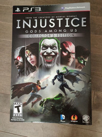 Injustice Gods among us Collectors Edition PS3 sealed