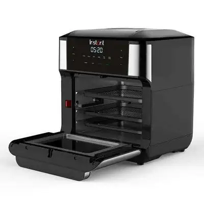 Instant Pot Vortex Plus air fryer with 7 cooking functions (see image of control panel). Used (liter...