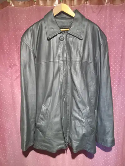 Manteau de cuir Yes, View more