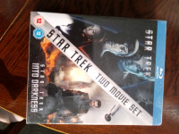 Star Trek 2 movie Blu-ray set - new