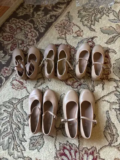 Beige Tap Shoes - multiple sizes, View more
