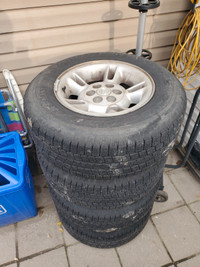 Goodyear tires on Dodge rims 225/70/15