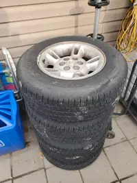 Goodyear tires on Dodge rims 225/70/15