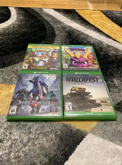 Xbox One Games $10 Each, View more