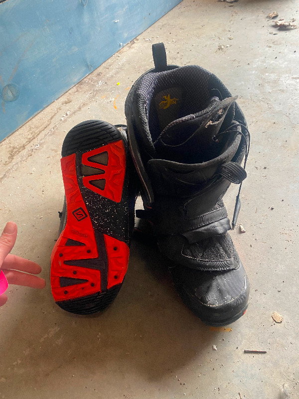Women’s Salomon snowboard boots US size 10.5 in Snowboard in Nelson