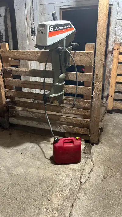 recent prop seals and water pump. Runs like new
