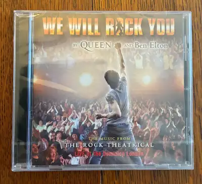 NEW SEALED!  WE WILL ROCK YOU by Queen and Ben Elton, View more