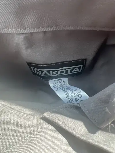 Dakota  unligned coveralls large , View more