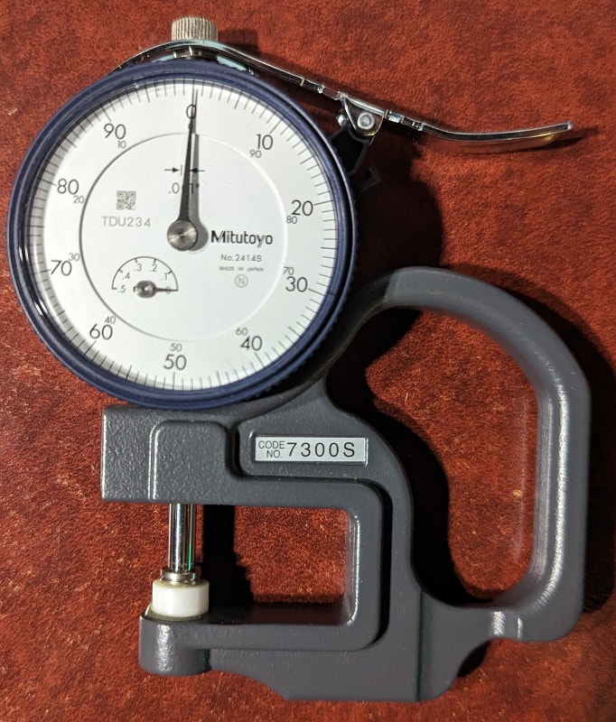 Mitutoyo 7300S Dial Thickness Gauge | Hand Tools | Winnipeg | Kijiji