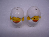 Vintage Chick Hatching Salt and Pepper Shakers