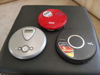 Three non working Discman 