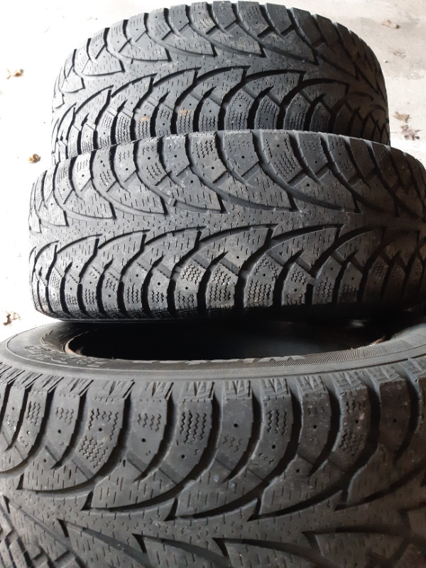 215/60R16 Hankook Snow Tires - with rims  **PRICE DROPS WEEKLY! in Tires & Rims in Markham / York Region - Image 2