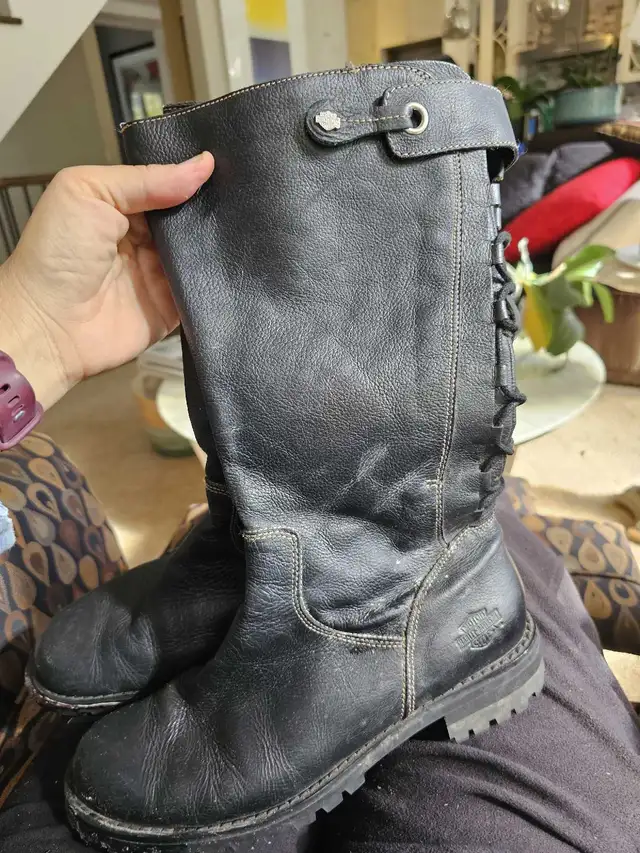 Harley Davidson Boots - Size 11 in Men's Shoes in Markham / York Region - Image 5