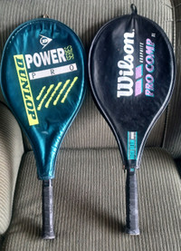 Wilson graphite pro comp highball series XL, Dunlop power pro