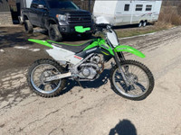 2018 Klx 140 big wheel 