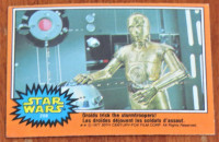 1977 O-Pee Chee Star Wars Droids Trick The Stormtroopers! 208