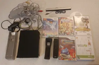 Nintendo WII Console with 5 Games, View more