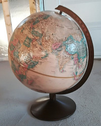 Globe terrestre avec relief