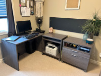 3 Piece Costco Office Desk Set 