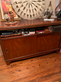 LAST CALL! MUST GO! Beautiful Solid Wood Vintage Console