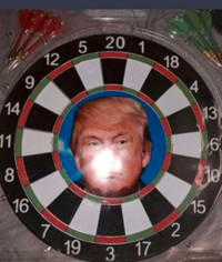 New...Trump Dart Board