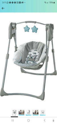 Graco Baby Swing Slim Spaces