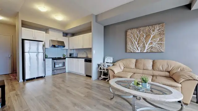 Furn. 1 Den Markham Condo, Incl Util, Wifi, Parking,Avail Mar. 1