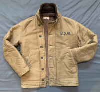 N-1 Deck Jacket (Khaki) / Stencil