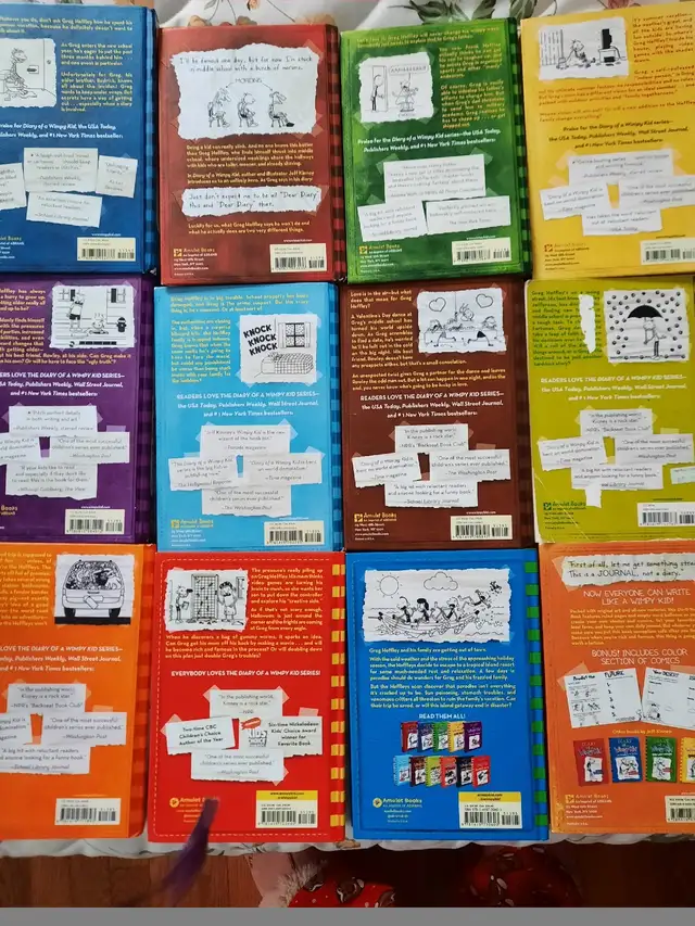 DIARY OF A WIMPY KID LOT OF 14  BOOKS in Children & Young Adult in Muskoka - Image 4