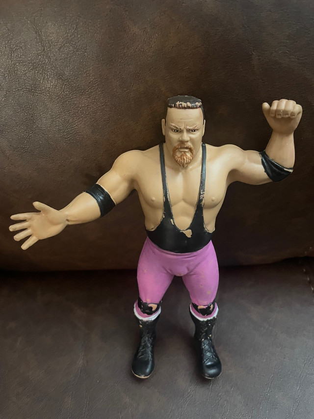 1987 LJN WWF WWE Jim The Anvil Neidhart Wrestling Action Figure  in Arts & Collectibles in City of Toronto - Image 4