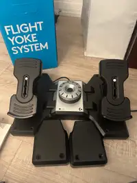 Logitech flight rudder
