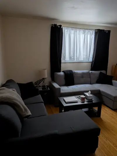 Subletting 1 BR apartment in basement suite. Available May 1st. Includes water, heat and parking spo...