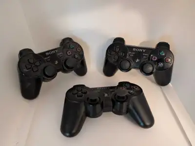 PlayStation 3 PS3 DualShock Controllers $30 each