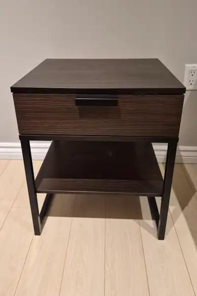 Ikea Trysil Nightstand • Colour: Dark brown • Dimension: Refer to picture • Conditions: Near new • P...