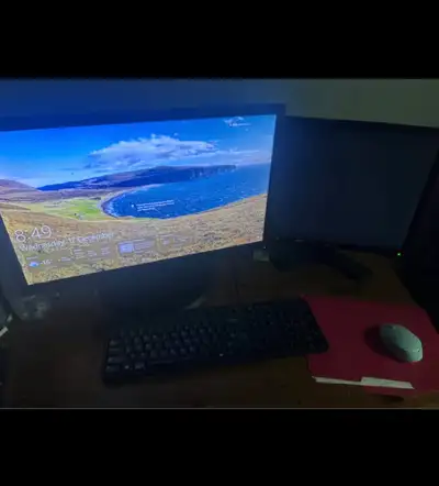 Complete Desktop Computer Setup for Sale – Intel i7, Dual Monito, View more