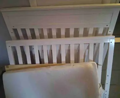 Mini crib with mattress , View more