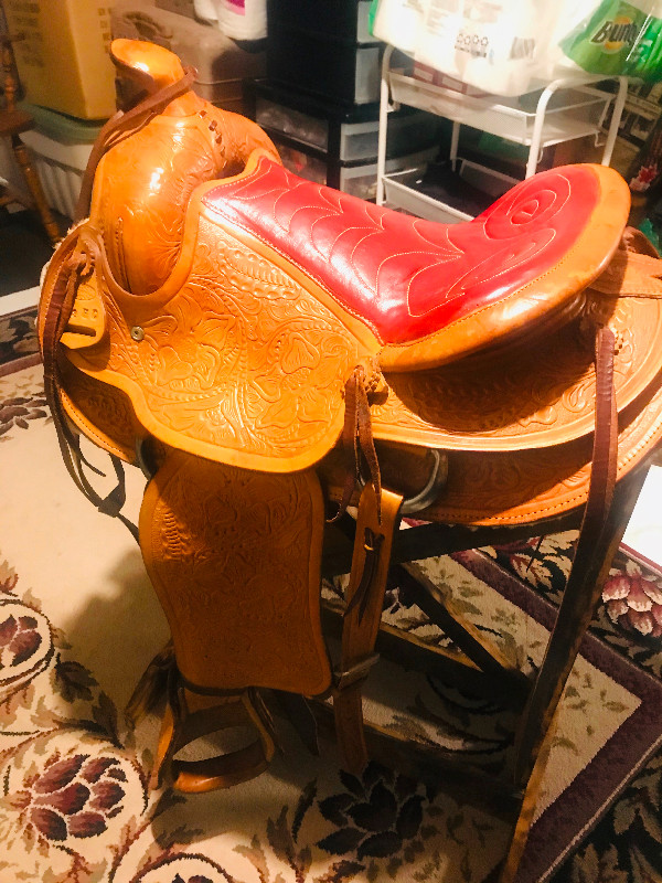 15” New Welsh’s Western Saddle in Equestrian & Livestock Accessories in Edmonton