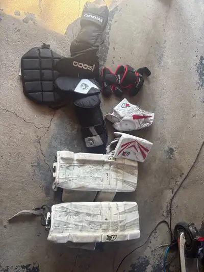 full hockey goalie gear set, View more